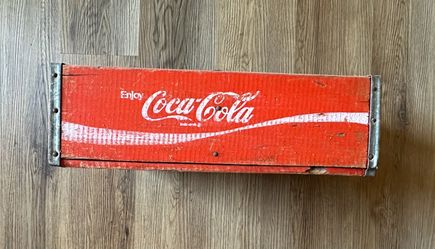 ##Vintage Coca-Cola Wooden Delivery Crate