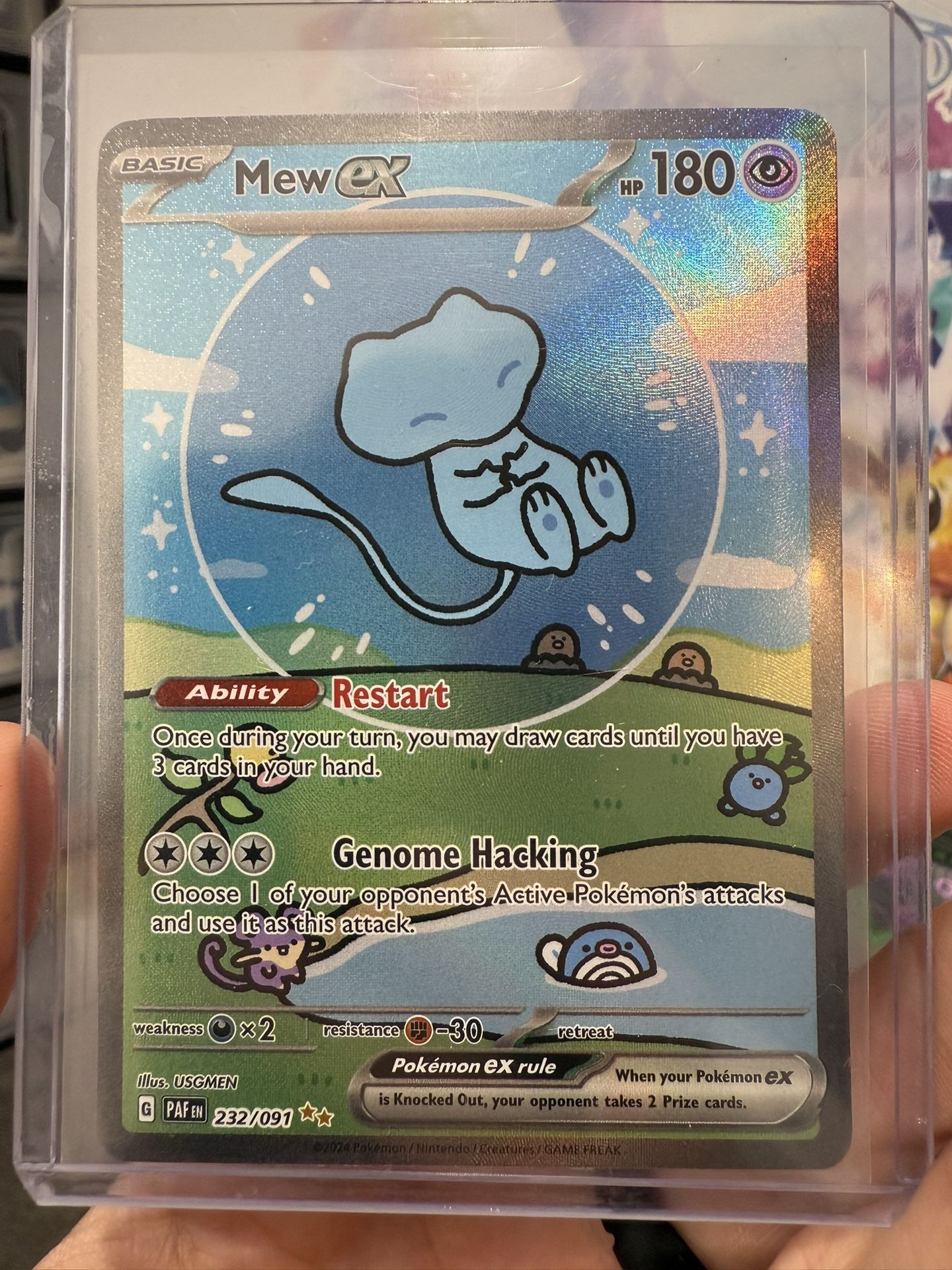Mew ex 232/091 - Special Illustration Rare