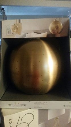 Pendant light