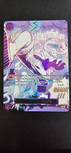 Gum-Gum Giant OP09-078 Event Alt Art Manga One Piece
