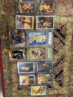 Rare Kobe Bryant lot 13 cards
