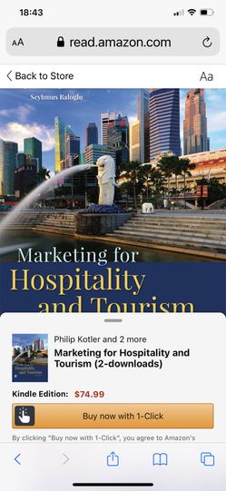 Kotler, Bowen & Baloglu (2019). Marketing for Hospitality and Tourism 8th Edition