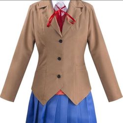 Doki Doki Literature Club Uniform Cosplay 