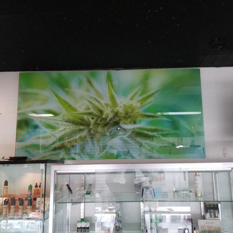 3 foot by 5 foot 8mm tempered glass art