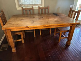 Wood table