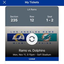Rams Vs Dolphins 