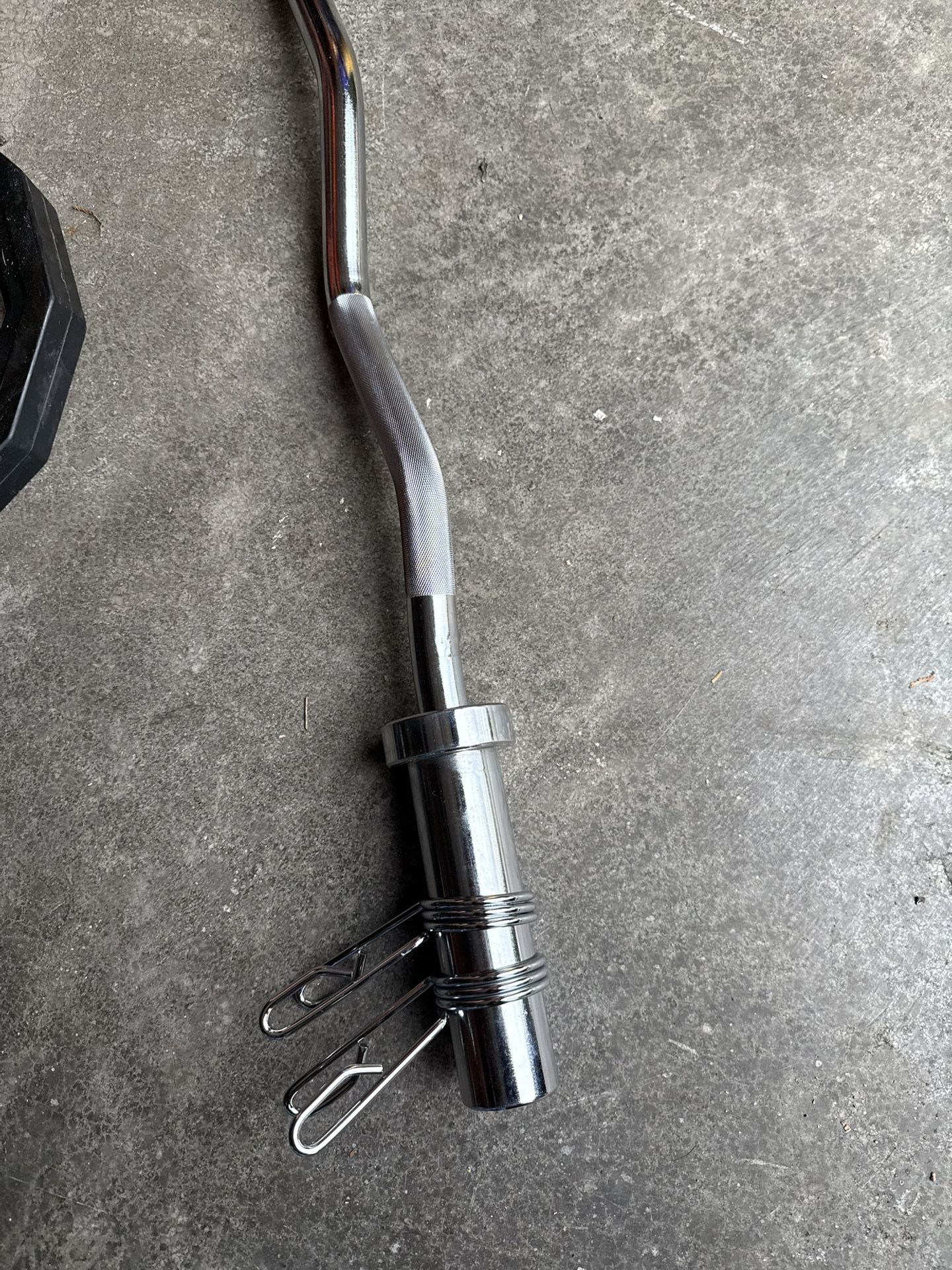 Weights Olympic Curl Bar
