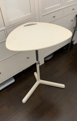 Ikea svartasen 2024 white laptop stand