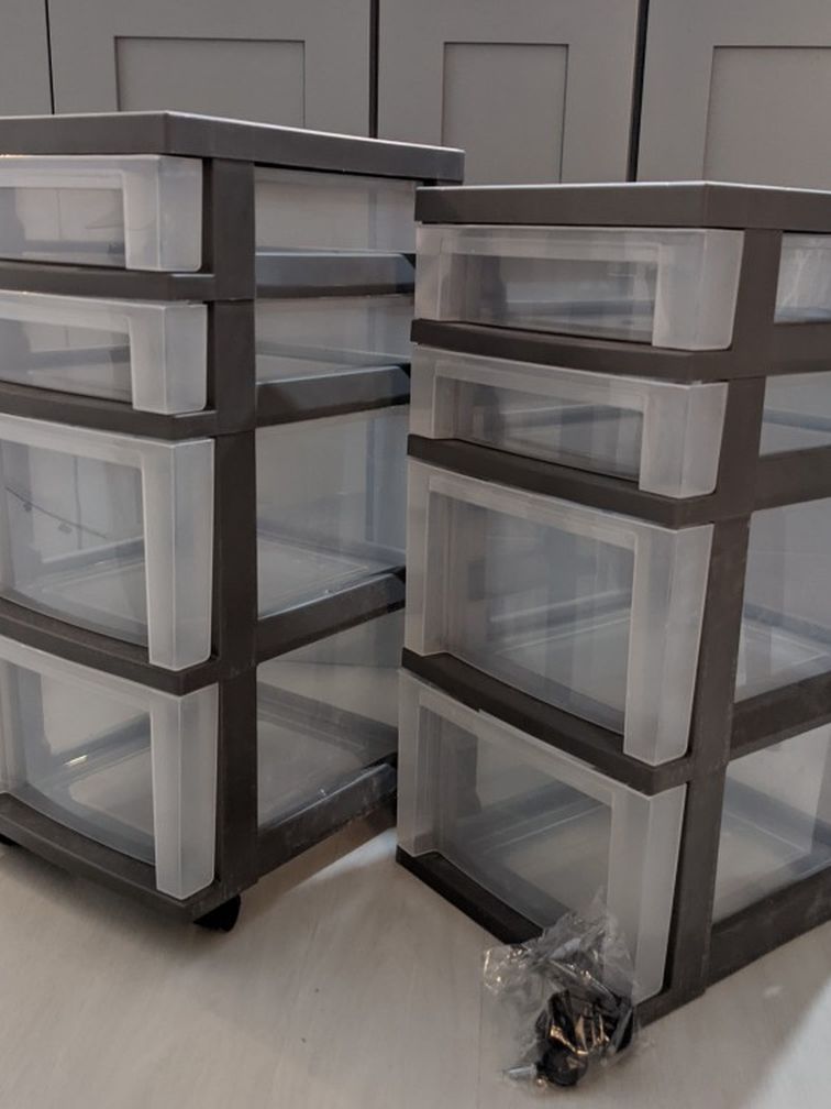 Barely/Never Used Target Mobile Storage bins