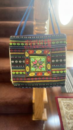 Hand Stitched Bag From Israel