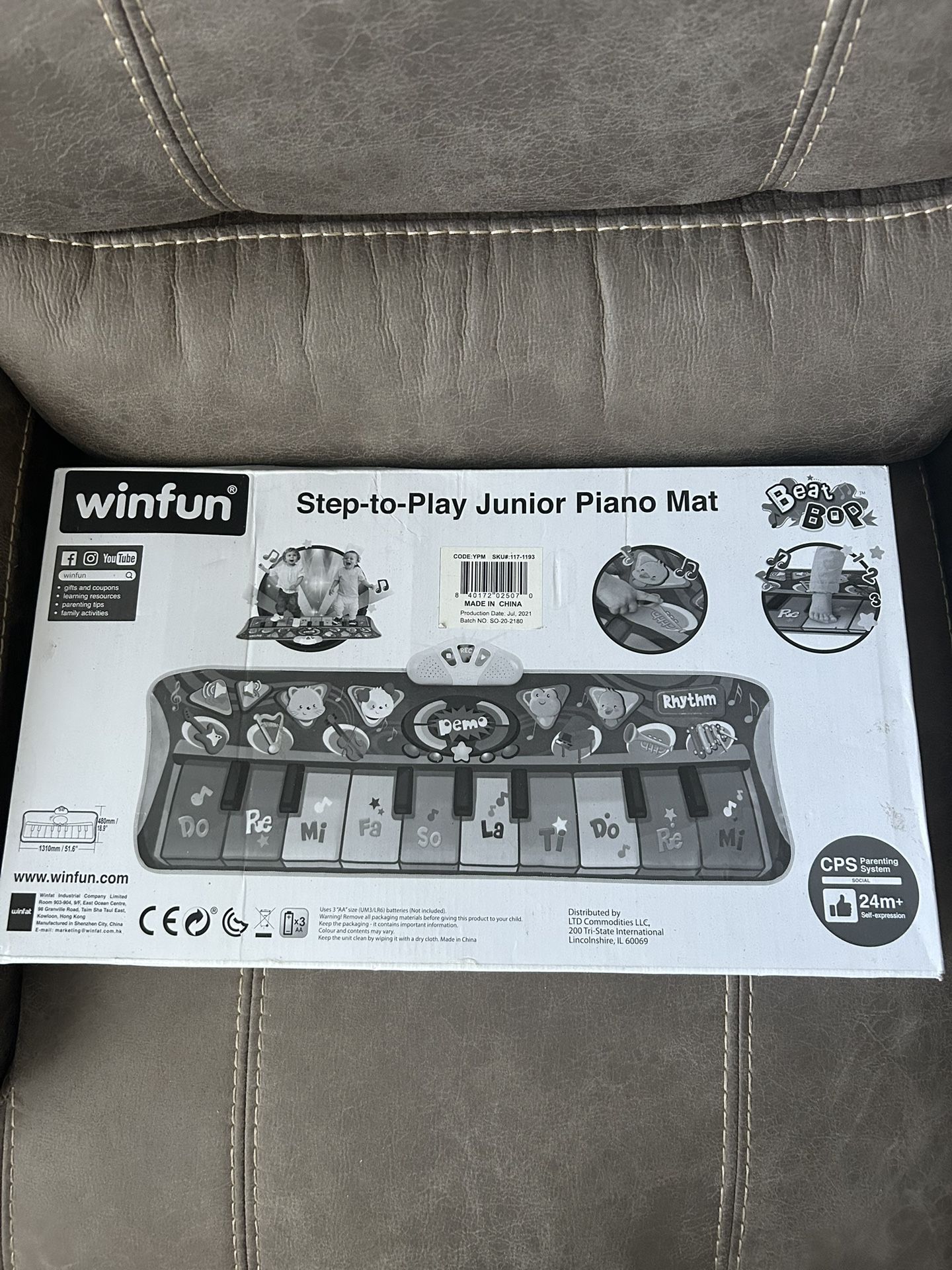 toddlers piano mat