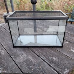 Glass Tank With Cover 