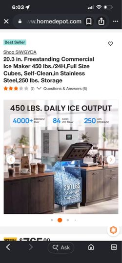 Industrial ice maker