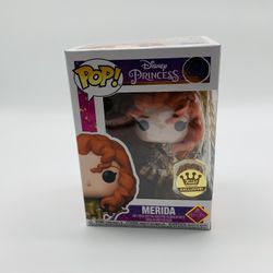 New Funko POP! Merida Disney Princess Gold with Pin Funko Exclusive #324