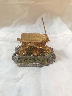 Hot Wheels Collectibles 24k Gold-Plated Sojourner Mars Rover