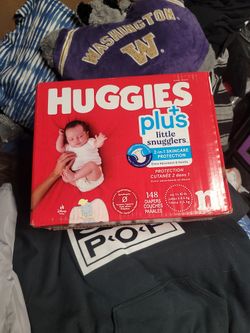 New Born Huggies Plus Diapers