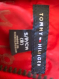 Small Tommy Hilfiger puffer coat