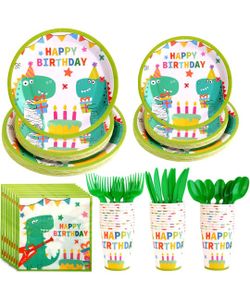 Brand New Box Of Dinosaur Party Supplies