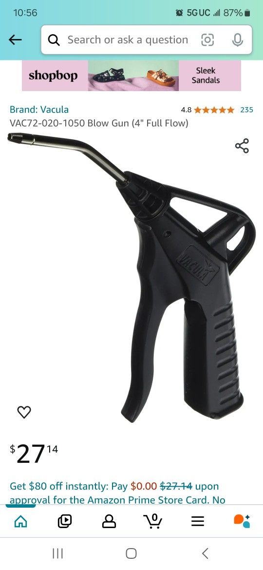 2 Vacula Air Guns $20 Each