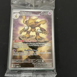 Pokemon Alakazam Promo Sealed 