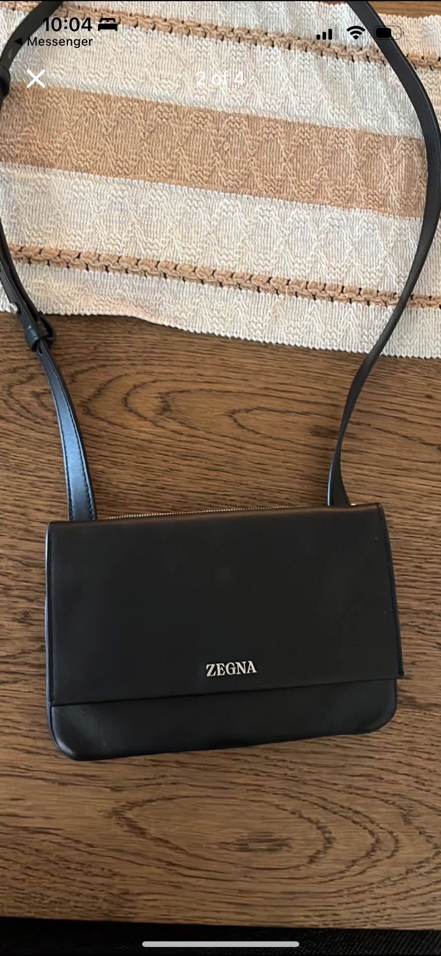 ZEGNA MENS CROSSBODY