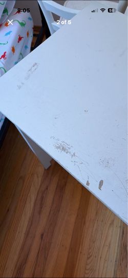 White desk