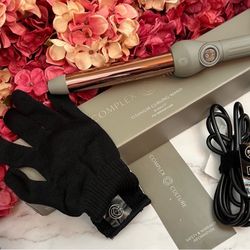New Complex Culture Curling Wand & Straightening Brush