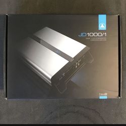 JL Audio JD1000/1 amplifier 1000 watts RMS monoblock bass amplifier