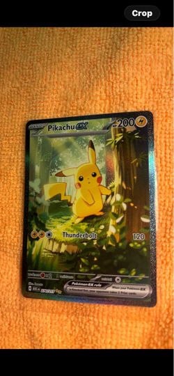 Pikachu ex Pokémon Card 276/217 Full Art