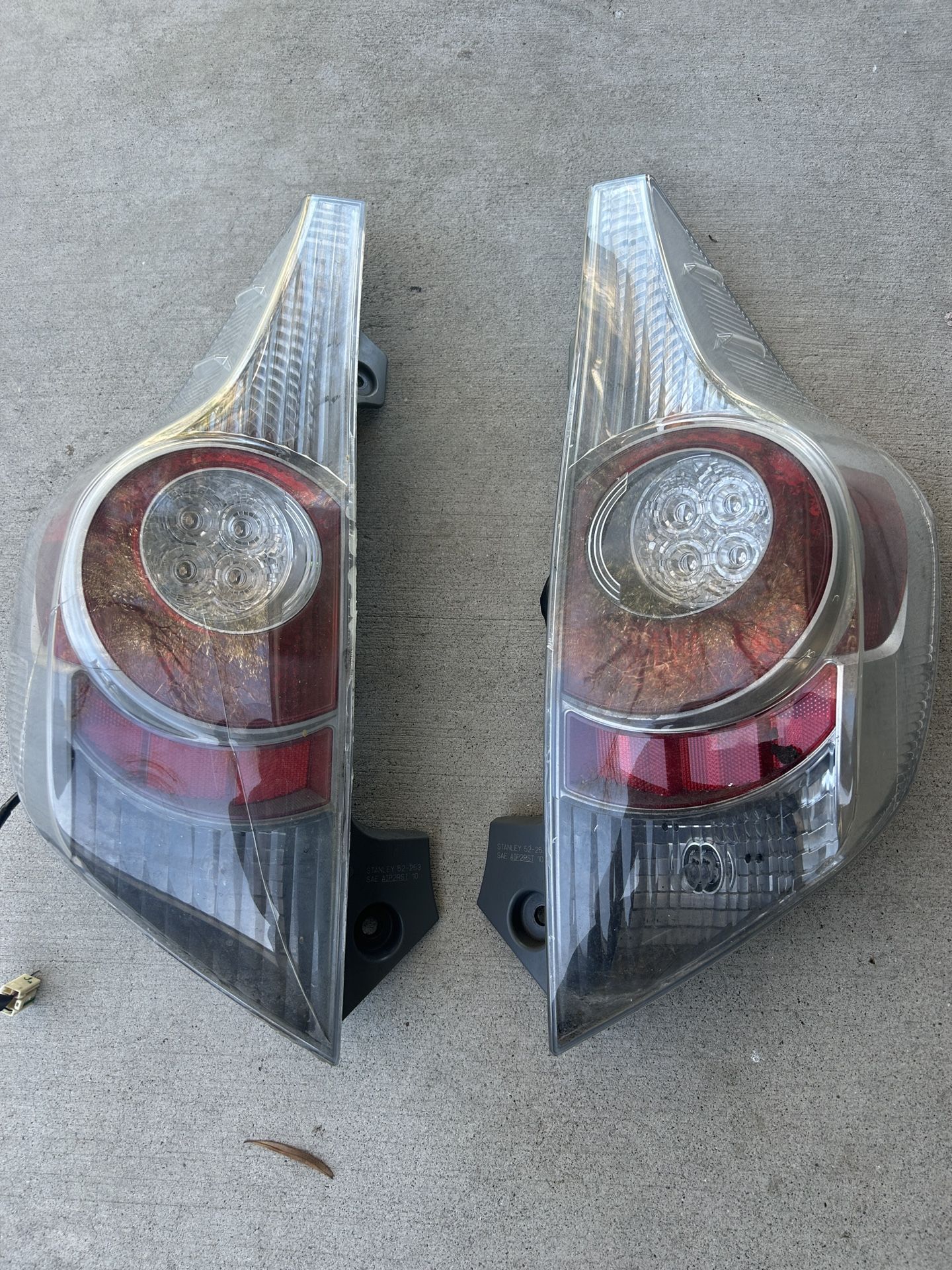Tail Lights Prius C 2013
