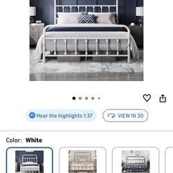 Full Metal Bed Frame 