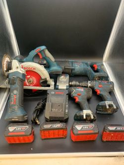 BOSCH 5PC TOOL SET #35785