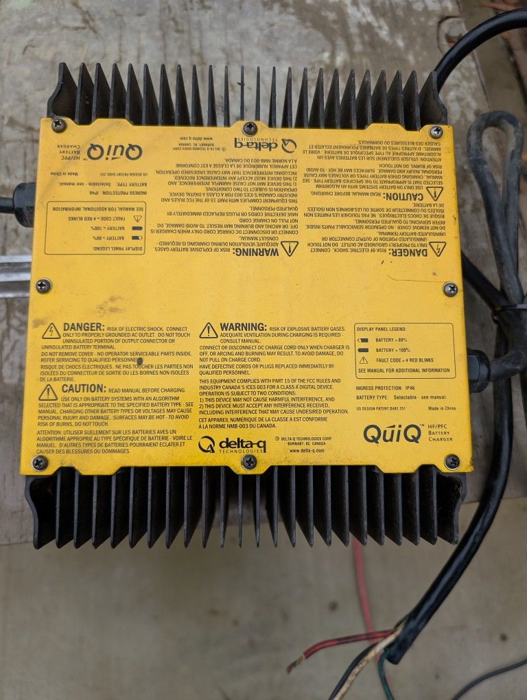 QuiQ 48v Lead Acid Charger