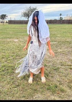 Scary bride costume