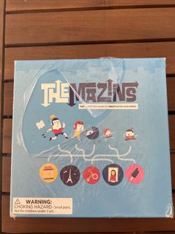 The Mazins Board Game NEW Complete – Labyrinth Observation Speed Game