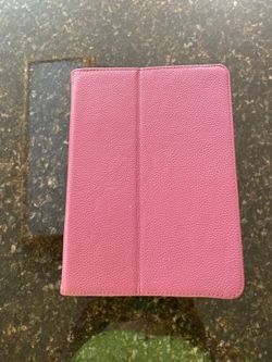 Leather iPad case
