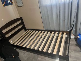 Twin Size Wooden Bed Frame
