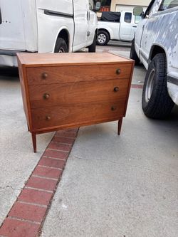 Mid-Century Modern Style Wood Dresser