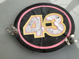 Old School Vintage BMX Number Plate $40... obo