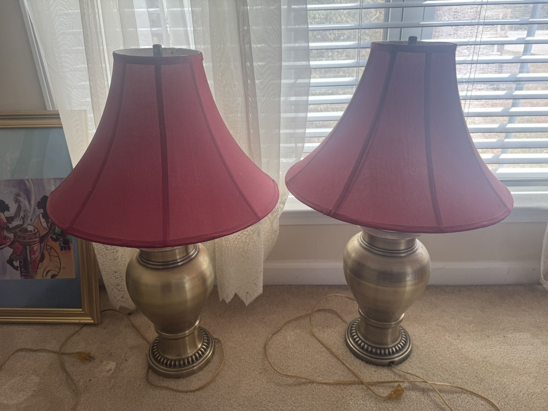2 Antique Lamps