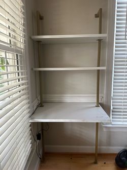 Wall shelf desk