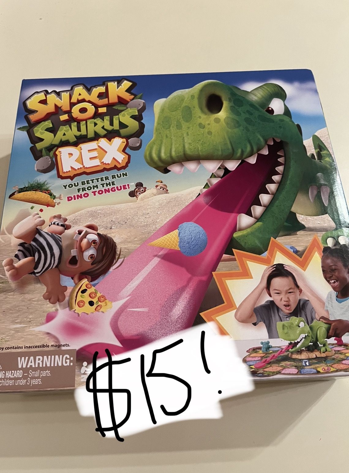 Snack-O-Saurus Rex Game