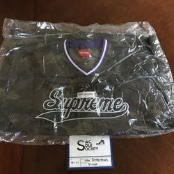 Supreme Camo Baseball top sz M