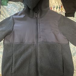 Gray All In Motion Hooded Jacket XL