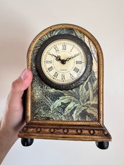 Wooden Clock Decor