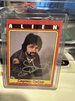 Tom Skerritt American actor ALIEN Signed Card Autographed