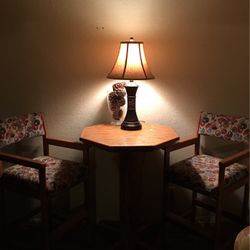 Pool Room Table With Chairs