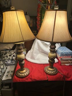 Set of lamps
