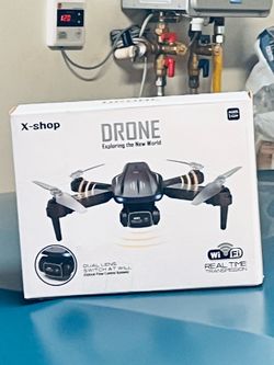 Brand new Drone with REAL WIFI TRANSMISSION Camera 1080P HD, FPV Drones with 2 Batteries,!!!!!