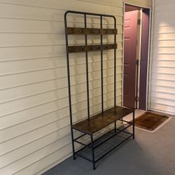 Free Shoe Rack And Coat Holder 